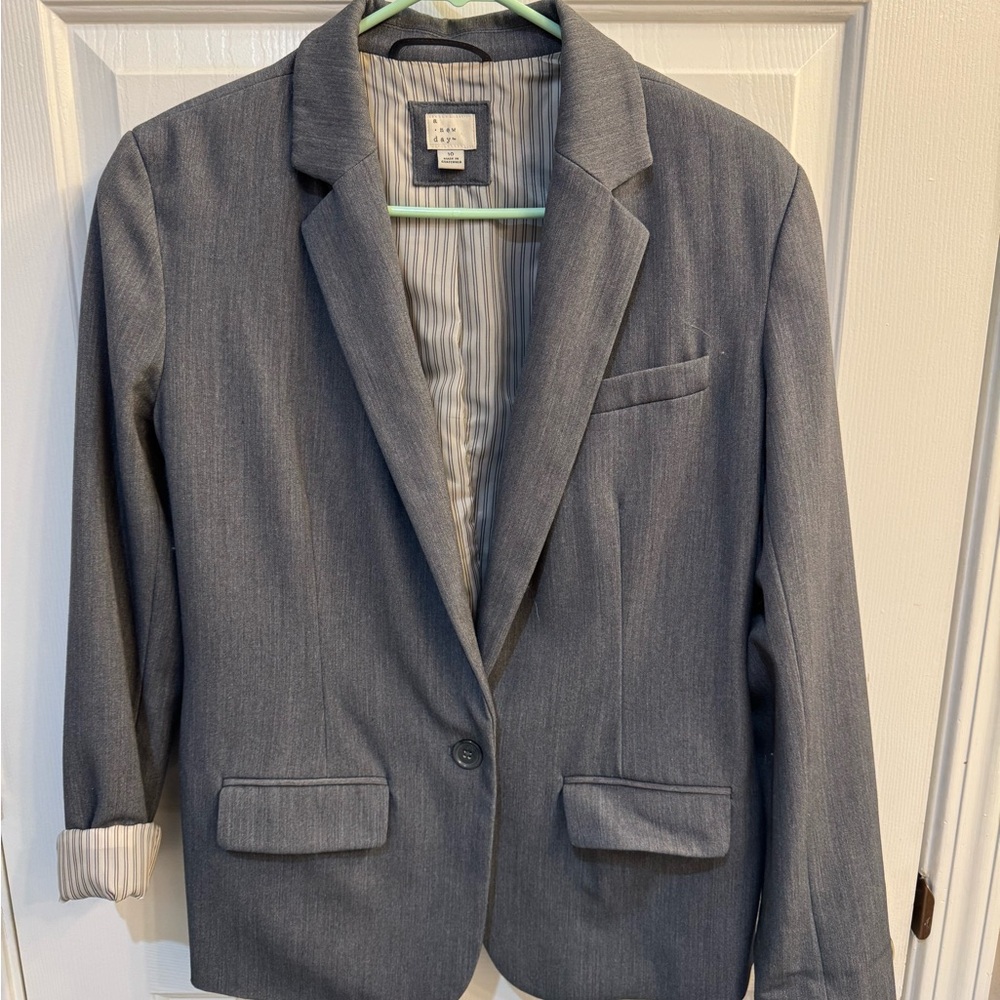 A New Day Women’s Grey Blazer Size 10